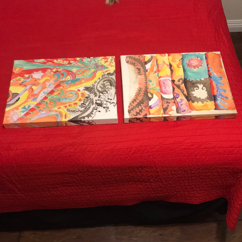 Paintings Set of 2 16x12 Brand New by Kate ‘11